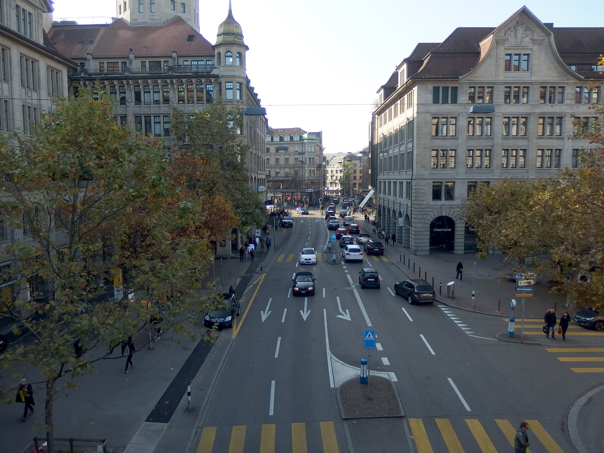 Stadtachsen, Zürich